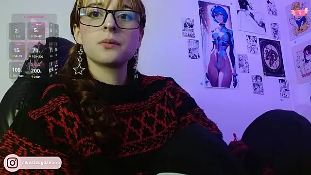 Snapshot of CelesteAyase chatting on 01.17.26 CelesteAyase online show from 01.17.26