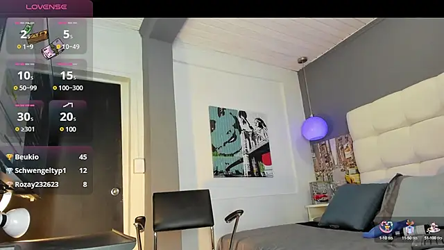 Pandora Rey2 online show from 03.18.25