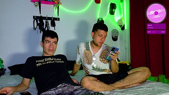 Nymphobuddies online show from 12.23.24