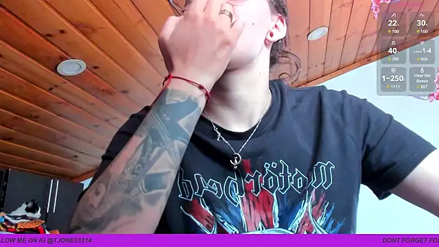 Darkness jones  online show from 04.07.26