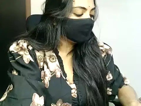 Snapshot of Hritvika chatting on 02.26.25 Hritvika online show from 02.26.25