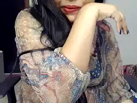 Snapshot of Hritvika chatting on 03.07.25 Hritvika online show from 03.07.25