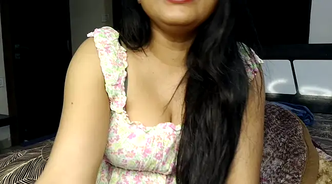 Snapshot of Hritvika chatting on 03.19.25 Hritvika online show from 03.19.25