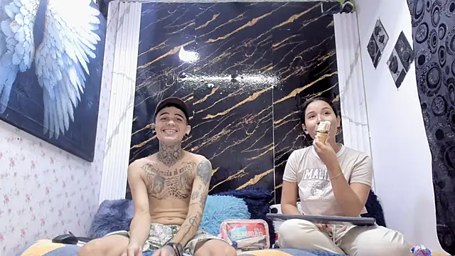 Snapshot of exotic_hot_couple chatting on 06.24.26 exotic hot couple online show from 06.24.26