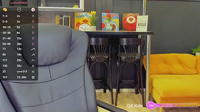 Snapshot of DarkErica chatting on 02.23.25 DarkErica online show from 02.23.25