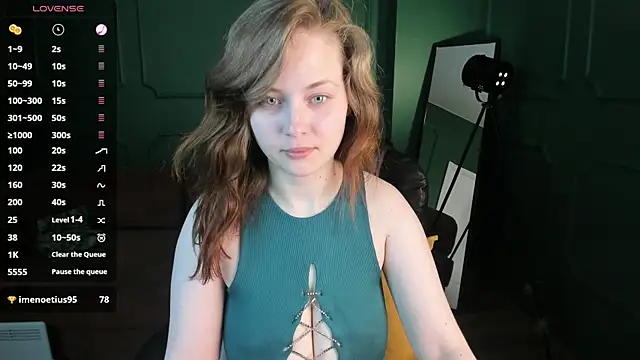 DarkErica online show from 03.31.26