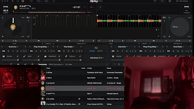 Snapshot of vittote chatting on 03.04.25 vittote online show from 03.04.25