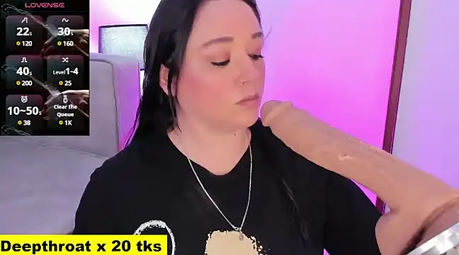 aurora-deepthroat online show from 02.24.25