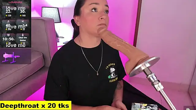 aurora-deepthroat online show from 10.11.25