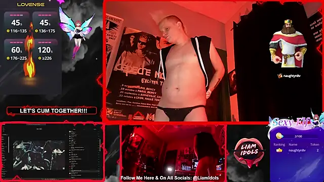 Snapshot of LiamIdols chatting on 01.17.25 LiamIdols online show from 01.17.25