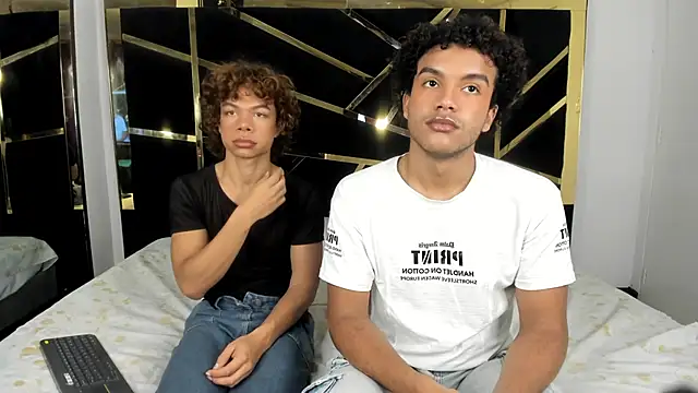 Snapshot of DanteAndKyle chatting on 02.06.25 DanteAndKyle online show from 02.06.25