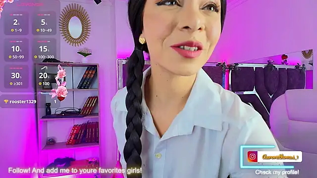 Snapshot of Aurora_thomas__1 chatting on 01.18.25 Aurora thomas 1 online show from 01.18.25