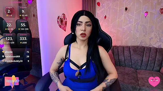 Snapshot of Aurora_thomas__1 chatting on 02.16.25 Aurora thomas 1 online show from 02.16.25