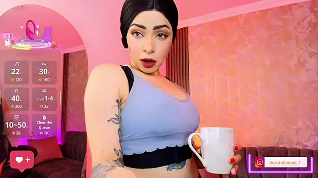 Snapshot of Aurora_thomas__1 chatting on 03.02.25 Aurora thomas 1 online show from 03.02.25