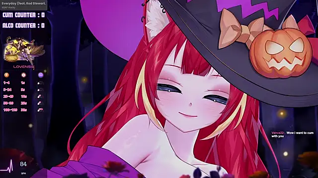 LewdKira VT online show from 10.31.25