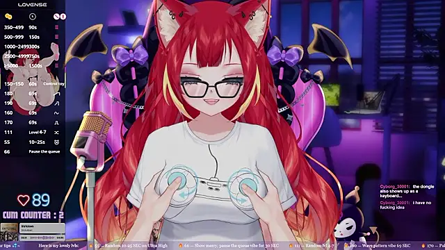 LewdKira VT online show from 03.28.26