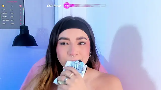 Snapshot of Shanntal_ chatting on 10.29.25 Shanntal online show from 10.29.25