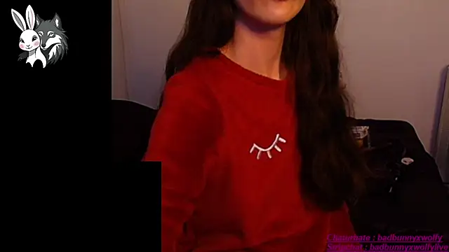 Snapshot of BadBunnyXWolfyLive chatting on 10.04.25 BadBunnyXWolfyLive online show from 10.04.25