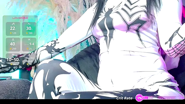 Snapshot of meganwolf_1 chatting on 10.31.25 meganwolf 1 online show from 10.31.25