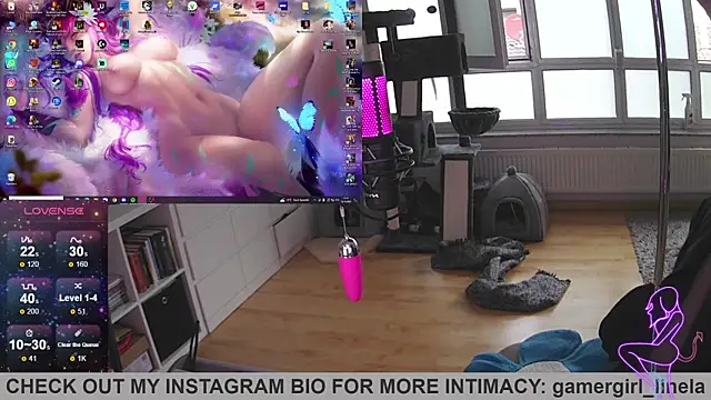 Gamergirl-Linela online show from 10.12.25