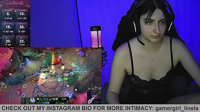 Gamergirl-Linela online show from 03.18.26
