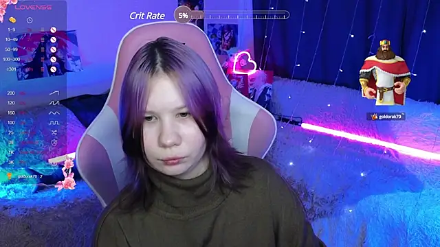 Little kitsune1707 online show from 02.18.25