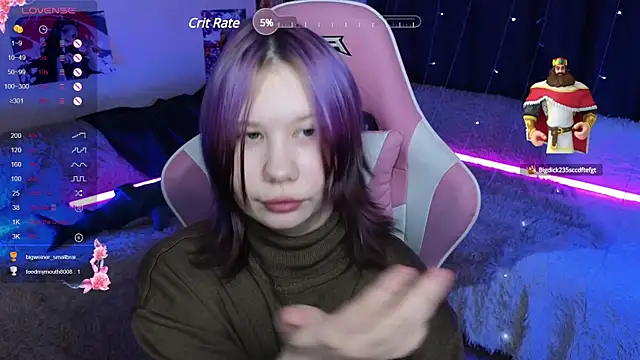 Little kitsune1707 online show from 02.19.25