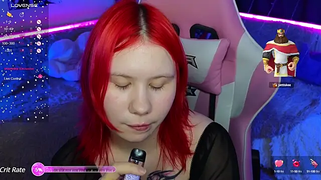 Little kitsune1707 online show from 03.18.25