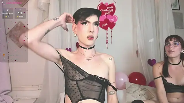 Snapshot of Assuka__ chatting on 02.14.25 Assuka online show from 02.14.25