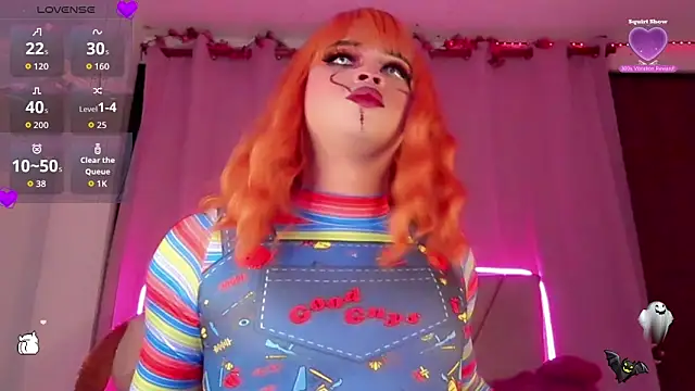 Snapshot of BabyNaomi2 chatting on 10.31.25 BabyNaomi2 online show from 10.31.25