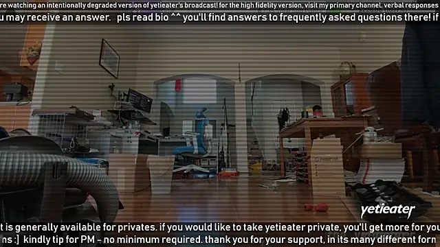 Snapshot of yetieater chatting on 03.20.25 yetieater online show from 03.20.25