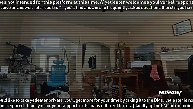 Snapshot of yetieater chatting on 07.01.26 yetieater online show from 07.01.26