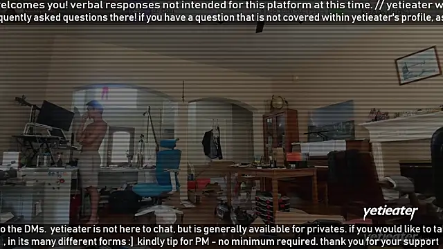 Snapshot of yetieater chatting on 07.28.26 yetieater online show from 07.28.26