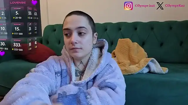 Snapshot of OllympeKaii chatting on 12.02.25 OllympeKaii online show from 12.02.25