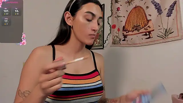 Snapshot of Gabee7_ chatting on 11.24.25 Gabee7 online show from 11.24.25