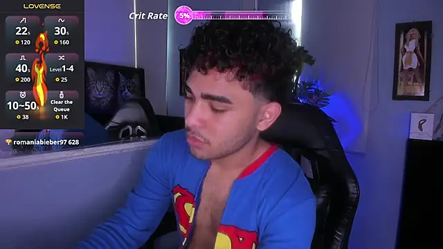 LucasCarterr  online show from 10.31.25