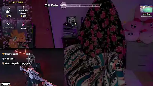 SpaceCowWhore online show from 05.03.26