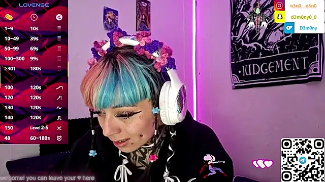 d3m0ny0 0 online show from 11.29.25