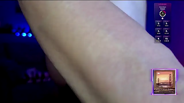 Snapshot of MilanaPure chatting on 01.10.25 MilanaPure online show from 01.10.25