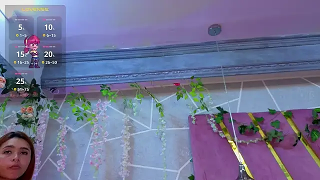 Snapshot of MilleyJones chatting on 11.11.25 MilleyJones online show from 11.11.25