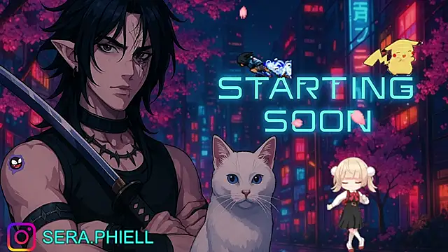 Seraphiell online show from 12.16.25