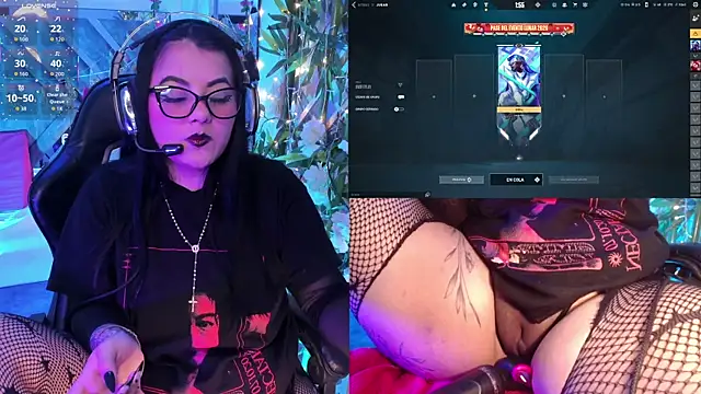 Snapshot of EternaAura chatting on 02.12.26 EternaAura online show from 02.12.26