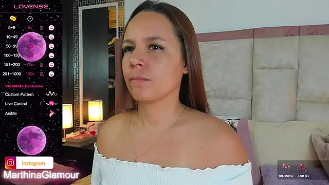 Snapshot of Marthina chatting on 09.17.25 Marthina online show from 09.17.25