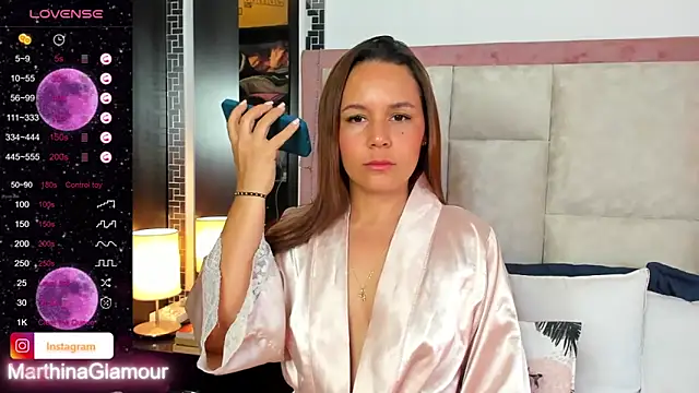 Snapshot of Marthina chatting on 09.28.25 Marthina online show from 09.28.25