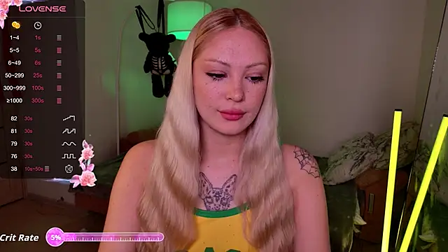 Snapshot of LeksaCandy chatting on 12.01.25 LeksaCandy online show from 12.01.25