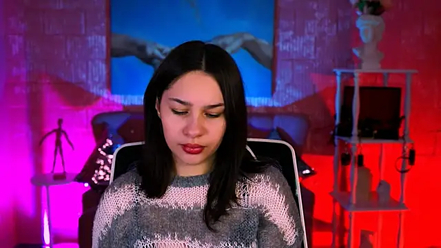 Snapshot of KimClarks_ chatting on 11.28.25 KimClarks online show from 11.28.25