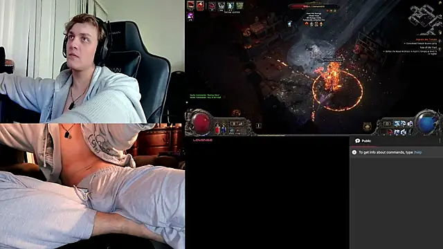 Snapshot of SkrogDog chatting on 12.23.25 SkrogDog online show from 12.23.25