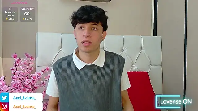 Axel  Evans online show from 10.13.25