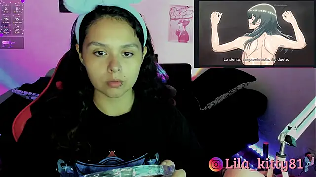 Snapshot of lila_kitty81 chatting on 10.21.25 lila kitty81 online show from 10.21.25