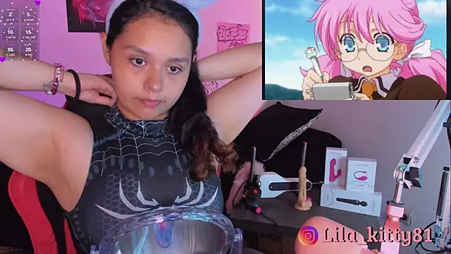 Snapshot of lila_kitty81 chatting on 10.30.25 lila kitty81 online show from 10.30.25